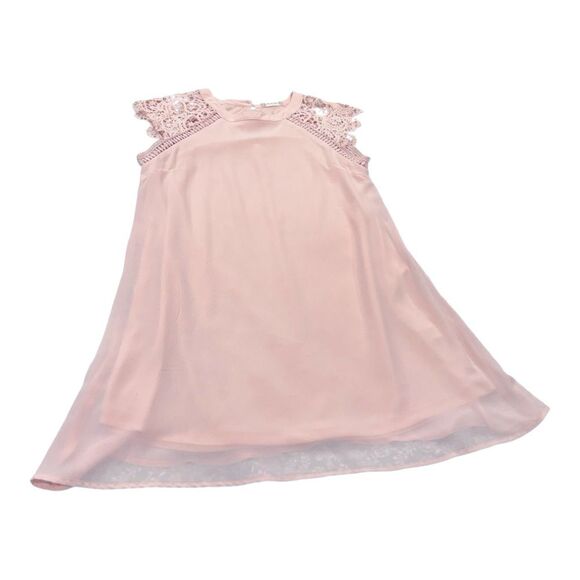 Alter’d State Blush/Pink Crochet Shoulder Small Dress - Picture 6 of 9